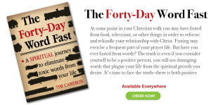 Forty Day Fast, Book by Tim Cameron